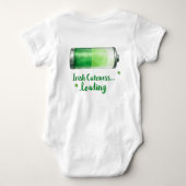 Irish Cuteness… Loading Baby Strampler (Rückseite)