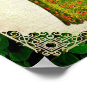 irish Daisy Girl Poster (Ecke)