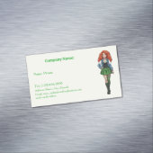 irish dall  magnetische visitenkarte (Beispiel)