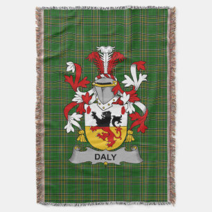 Irish Daly oder O_Daly Coat of Arms Familienwappen Decke