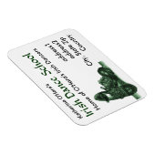 Irish Dance Business Card Premium Magnet (Rechte Seite)