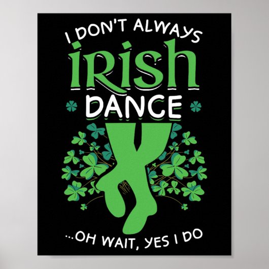 Irish Dance Costume Poster (Vorne)
