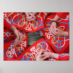 Irish Dance Dress Poster