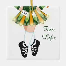 Irish Dance Feis Wettbewerb Feis Life Weihs Keramikornament