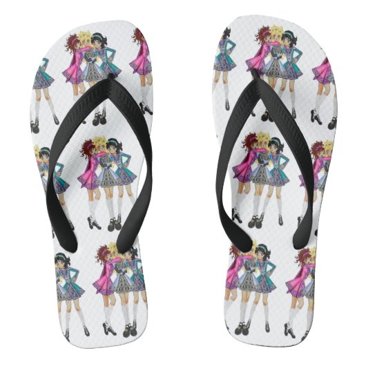 Irish Dance Flip Flops Badesandalen (Fußbett)