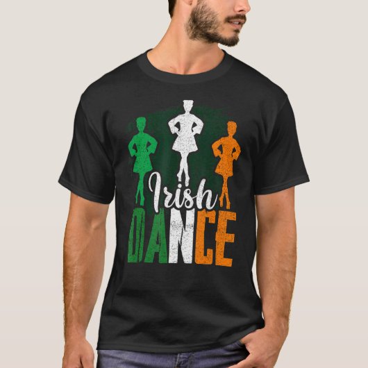 Irish Dance Ireland Tancing T-Shirt (Vorderseite)