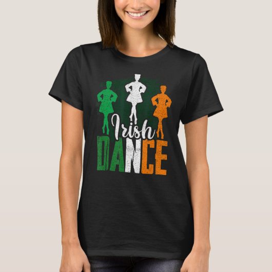 Irish Dance Ireland Tancing T-Shirt (Vorderseite)