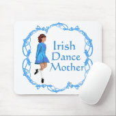 Irish Dance Mother - Blue Mousepad (Mit Mouse)