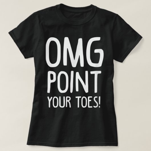 Irish Dance Omg Point Your Zen Dancer St Patricks T-Shirt (Design vorne)