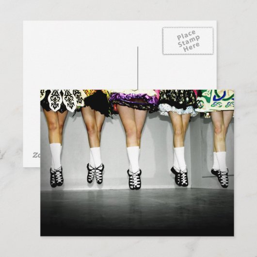 Irish Dance Postkarten (Vorne/Hinten)