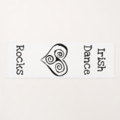 Irish Dance Rocks - Yoga Mat Yogamatte (Vorderseite (Horizontal))