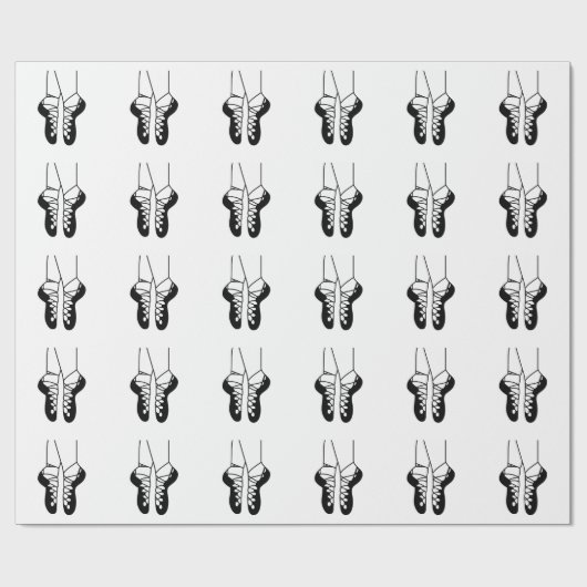 Irish Dance Shoes Geschenkpapier (Flach)