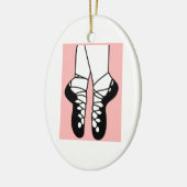 IRISH DANCE SHOES KERAMIK ORNAMENT (Links)