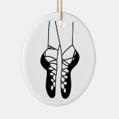 Irish Dance Shoes Keramik Ornament (Rechts)