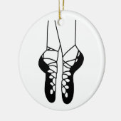 Irish Dance Shoes Keramik Ornament (Links)