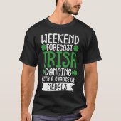 Irish Dance St Patricks Day Reel Girl Irish Step D T-Shirt (Vorderseite)