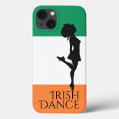 Irish Dancer and Flag Ireland Hard Shoe Dance Case-Mate iPhone Hülle (Rückseite)