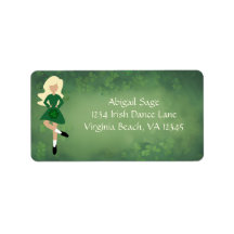 Irish Dancer - Blond Hair - Clovers Dance Address