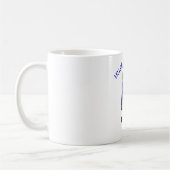 Irish Dancer Blonde in Blue Kaffeetasse (Links)