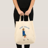 Irish Dancer Blonde in Blue Tragetasche (Vorderseite (Produkt))