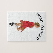 Irish Dancer Blonde in Red Puzzle (Horizontal)