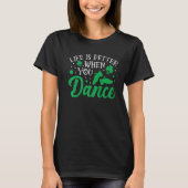 Irish Dancer Ceili Reel Dance Feis Irish Step Danc T-Shirt (Vorderseite)