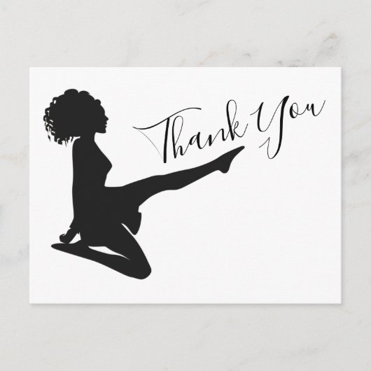 Irish Dancer Dancing Soft Shoe Dance Postkarte (Vorderseite)