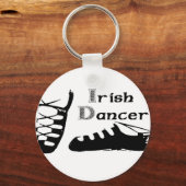 Irish Dancer Ghillies Schlüsselanhänger (Vorderseite)