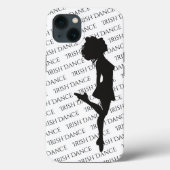 Irish Dancer Hard Shoe Black and White Dance Case-Mate iPhone Hülle (Rückseite)