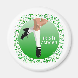Irish Dancer Hard Shoe Magnet