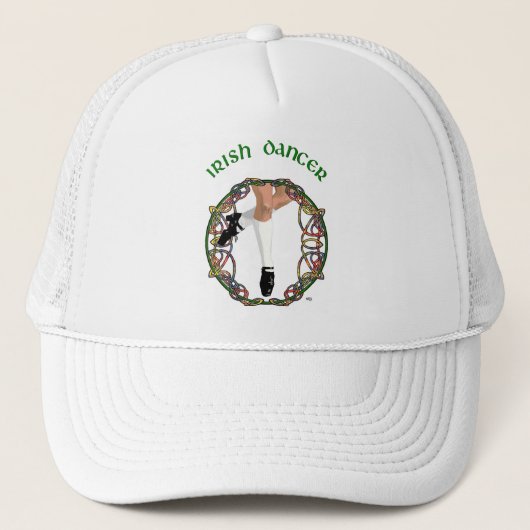 Irish Dancer Hard Shoe Truckerkappe (Vorderseite)