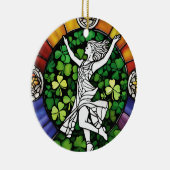 Irish Dancer Keramik Ornament (Rechts)