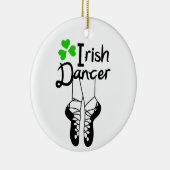 Irish Dancer Keramik Ornament (Rechts)