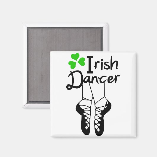 Irish Dancer Magnet (Vorderseite/Rückseite)