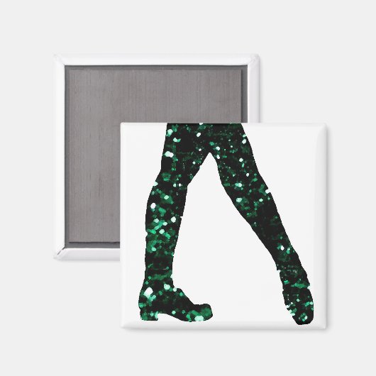 Irish Dancer Magnet (Vorderseite/Rückseite)
