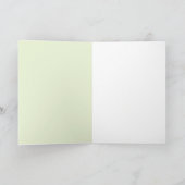 Irish Dancer mit Brown Hair Irish Step Dance Dankeskarte (Innenseite)