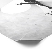 Irish Dancer mit Clover und String Lights Dance Poster (Ecke)