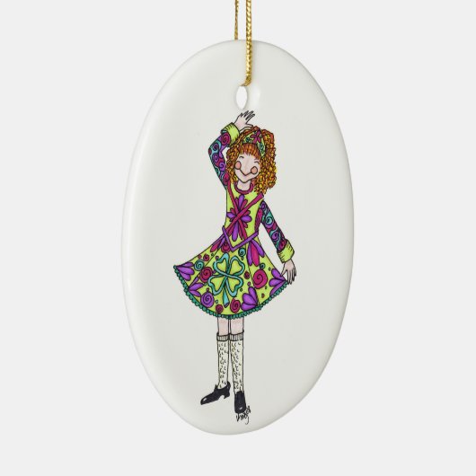 Irish Dancer Ornament to Customize! (Rechts)