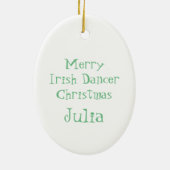 Irish Dancer Ornament to Customize! (Hinten)