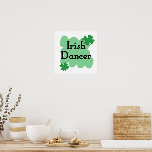 Irish Dancer Poster (Küche)