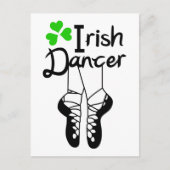 Irish Dancer Postkarte (Vorderseite)