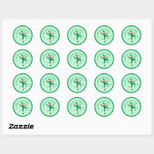 Irish Dancer Sticker (Blatt)