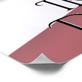 Irish Dancer und American Flag Hard Shoe Dance Poster (Ecke)