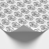 Irish Dancer Wrapping Paper Geschenkpapier (Ecke)