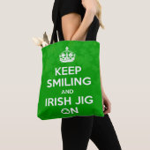 Irish Dancer's, Behalt Calm Irish Dancing, Kleebla Tasche (Von Nahem)