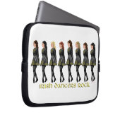 Irish Dancers Rock Laptopschutzhülle (Vorne Rechts)