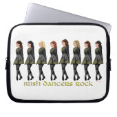 Irish Dancers Rock Laptopschutzhülle (Vorderseite)