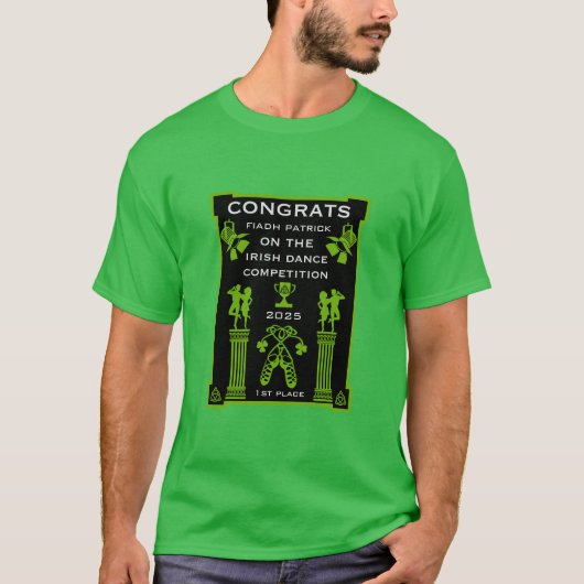 Irish Dancing Competition T-Shirt (Vorderseite)