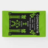 Irish Dancing Herzlichen Glückwunsch Banner (Horizontal)