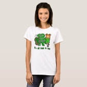 Irish Dancing, Jigs und Wigs T-Shirt (Vorne ganz)